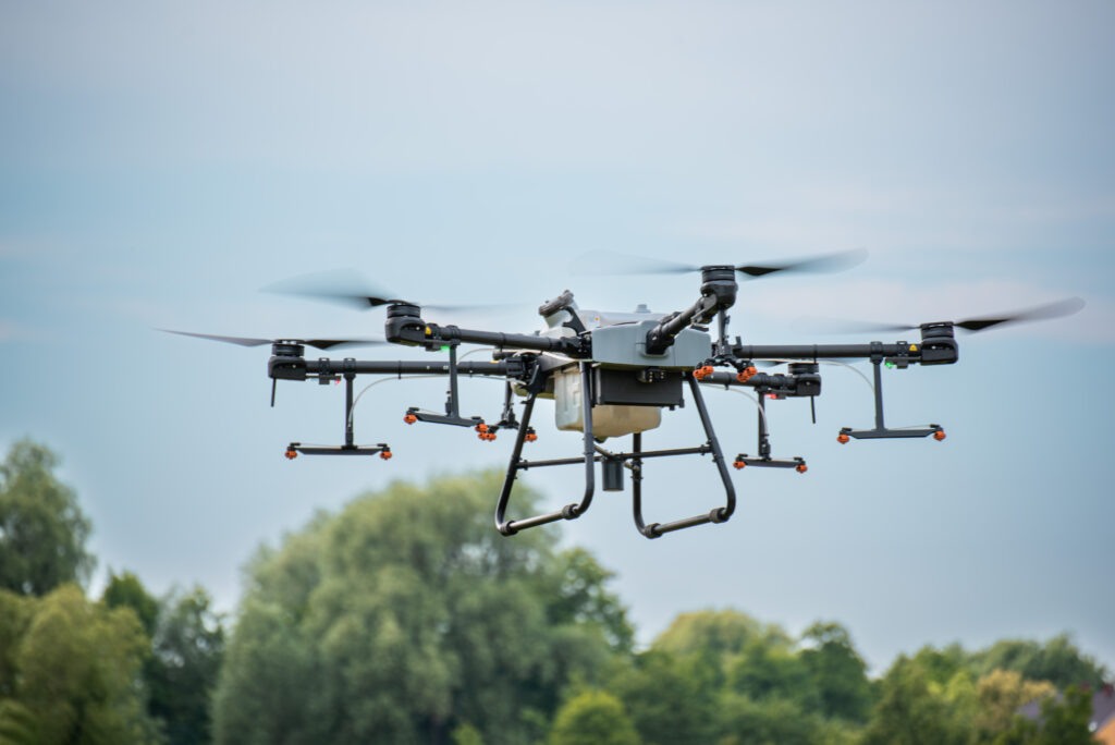 agrokopter opryski z drona